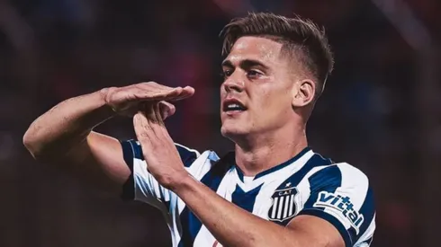 Especulado no Vitória, Federico Girotti em ação pelo Talleres – Foto: Divulgação/Talleres