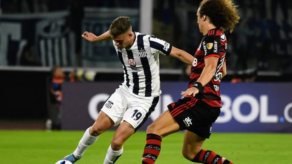 Federico Girotti jogando pelo Talleres na Copa Libertaores 2022 – Foto: Fotobairesarg/AGIF