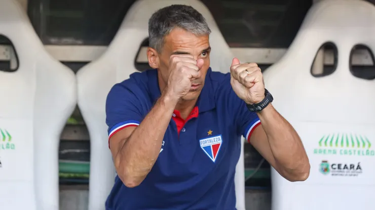 Vojvoda durante confronto contra o Ceará no Campeonato Cearense de 2025.