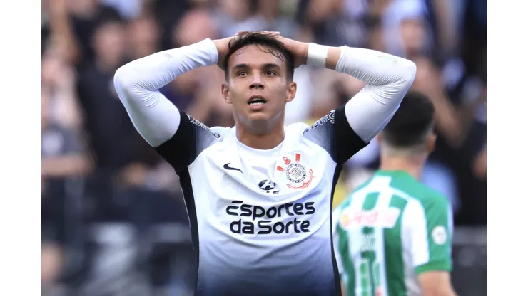 Giovane durante confronto contra o Juventude no Campeonato Paulista de 2024.