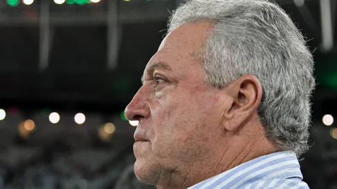Abel Braga tecnico do Fluminense durante partida contra o Union Santa Fe no estadio Maracana pelo campeonato Copa Sul-Americana 2022.