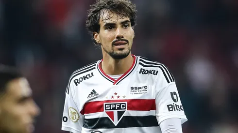 Igor Gomes durante confronto entre Internacional x São Paulo no Brasileirão de 2022.