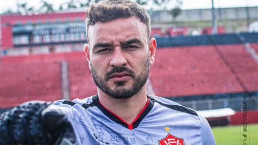 Gabriel Vasconcelos está emprestado pelo Vitória – Foto: Victor Ferreira/EC Vitória