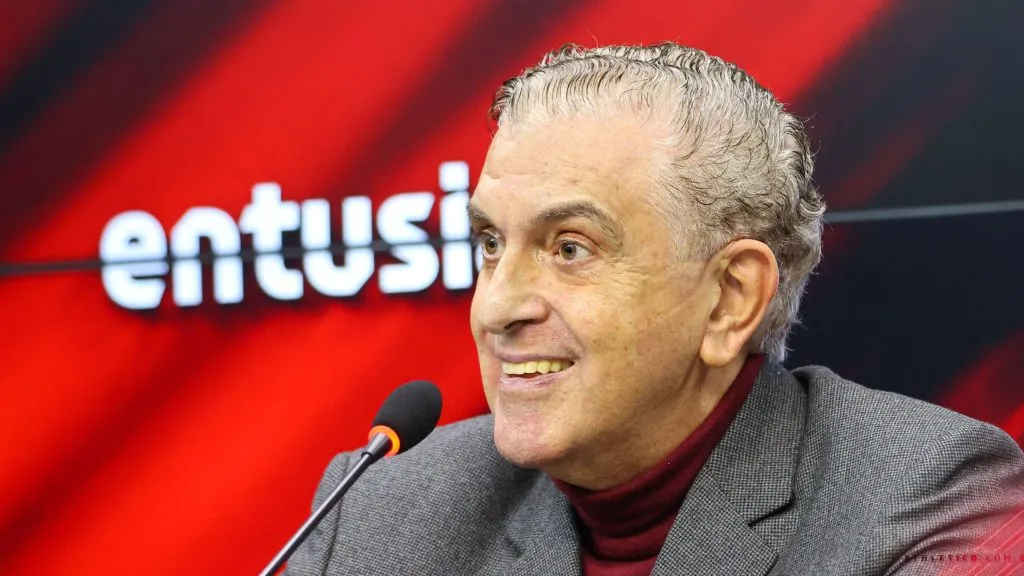 Petraglia, presidente do Athletico-PR. Foto: José Tramontin/athletico.com.br
