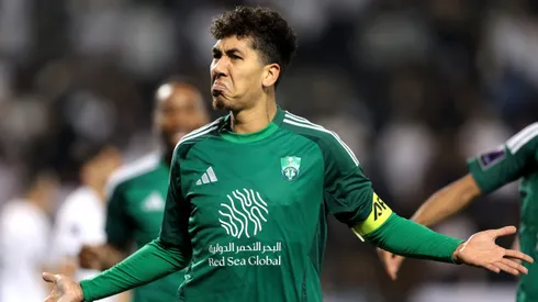 Roberto Firmino pelo Al-Ahli. Foto: Mohamed Farag/Getty Images