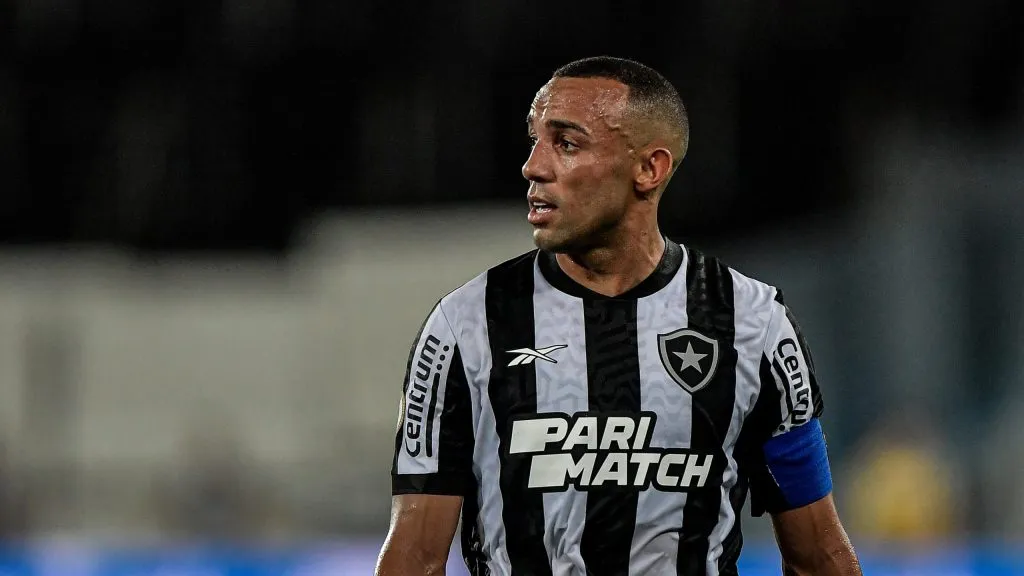 Marçal durante partida contra o Palmeiras no Campeonato Brasileiro de 2023. Foto: Thiago Ribeiro/AGIF