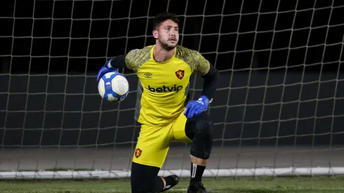 Goleiro do Sport, Caique França. Foto: Marlon Costa/AGIF
