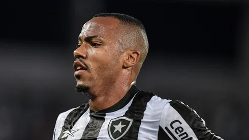Marlon Freitas jogador do Botafogo durante partida contra o Junior Barranquilla no estadio Engenhao pelo campeonato Copa Libertadores 2024.