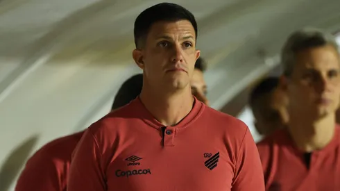 Foto: José Tramontin/athletico.com.br - Barbieri durante confronto contra o Pouso Alegre na Copa do Brasil 2025.