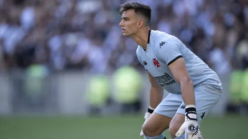 Leo Jardim goleiro do Vasco durante partida contra o Nova Iguacu no estadio Maracana pelo campeonato Carioca 2024.
