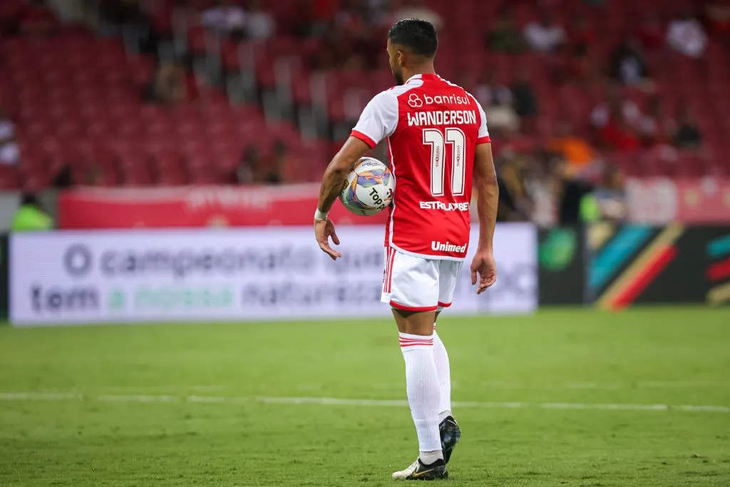 RS – PORTO ALEGRE – 02/02/2025 – GAUCHO 2025, INTERNACIONAL X AVENIDA – Wanderson jogador do Internacional durante partida contra o Avenida no estadio Beira-Rio pelo campeonato Gaucho 2025. Foto: Maxi Franzoi/AGIF