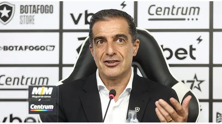 Apresentacao de Renato Paiva, novo treinador do Botafogo. Foto: Vitor Silva/Botafogo.