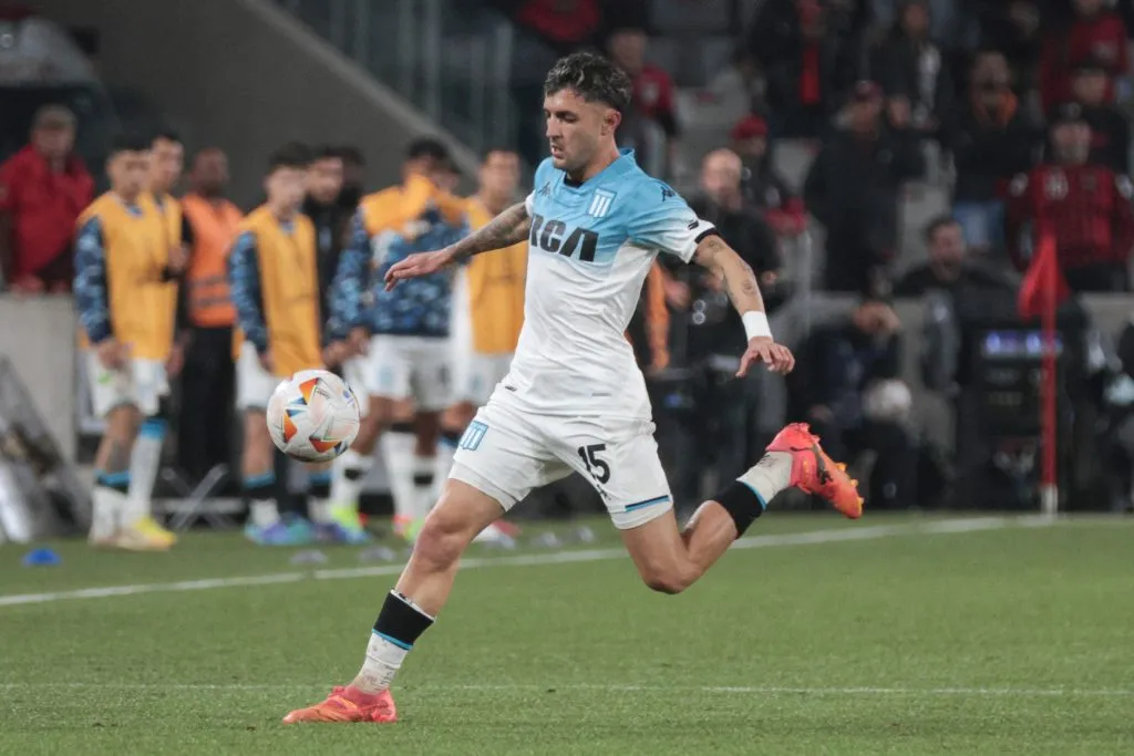 Martirena durante partida contra o Athletico-PR na Copa Sul-Americana de 2024. Foto: Robson Mafra/AGIF