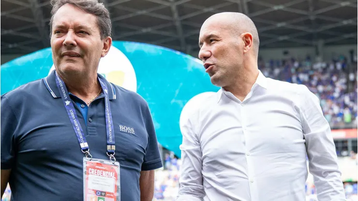 Leonardo Jardim e Pedrinho