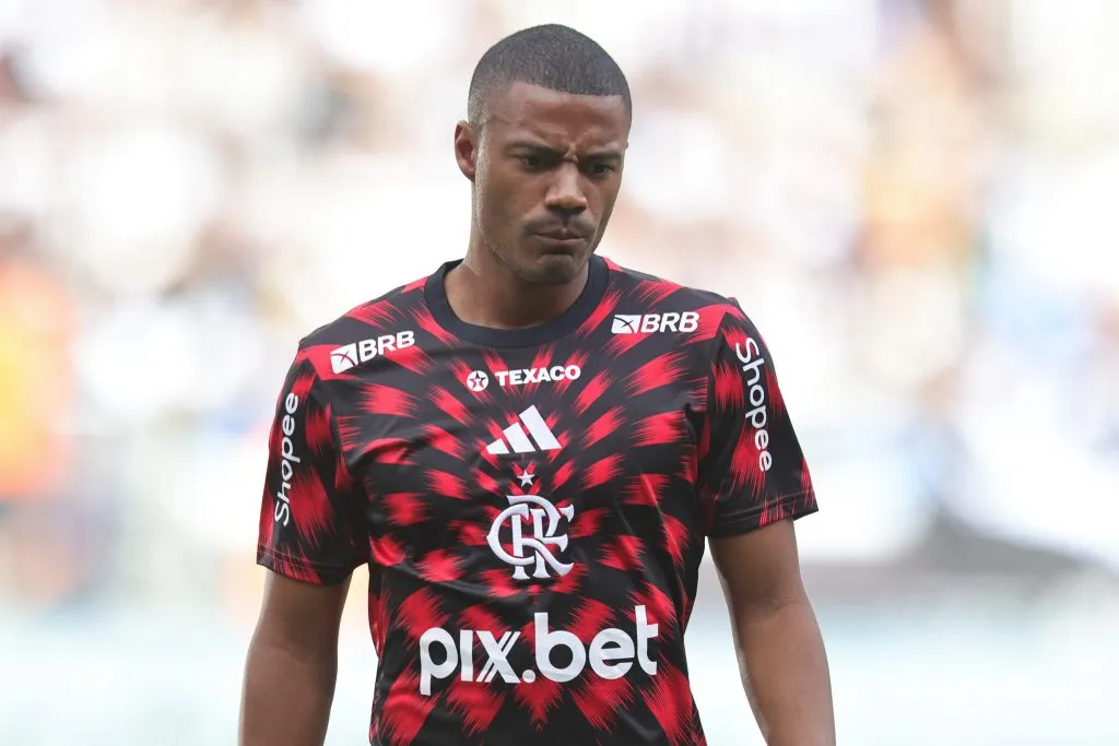 PA – BELEM – 02/02/2025 – SUPERCOPA 2025, FLAMENGO X BOTAFOGO – De La Cruz jogador do Flamengo durante partida contra o Botafogo no estadio Mangueirao pelo campeonato Supercopa 2025. Foto: Fernando Torres/AGIF