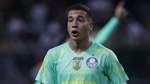 SP - SAO PAULO - 15/04/2023 - BRASILEIRO A 2023, PALMEIRAS X CUIABA - Naves jogador do Palmeiras durante partida contra o Cuiaba no estadio Arena Allianz Parque pelo campeonato BRASILEIRO A 2023. Foto: Ettore Chiereguini/AGIF