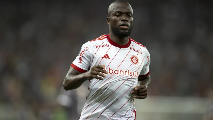 Enner Valencia jogador do Internacional durante partida contra o Fluminense no estadio Maracana pelo campeonato Libertadores 2023.
