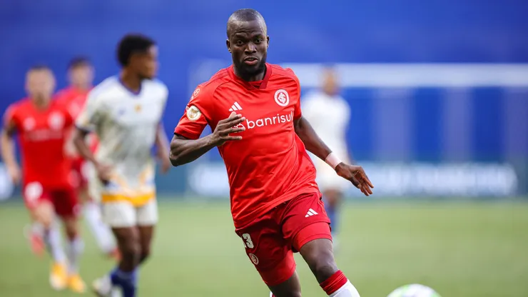 Enner Valencia jogador do Internacional durante partida contra o Cruzeiro no estadio Mineirao pelo campeonato Brasileiro A 2023.
