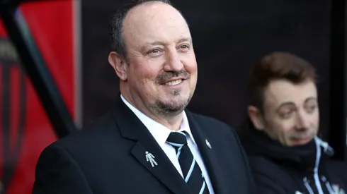 Rafa Benitez durante confronto entre Newcastle United x Bournemouth.