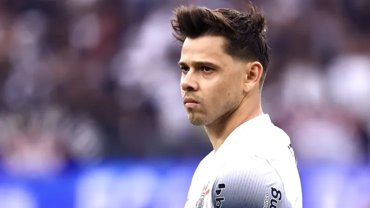 Angel Romero jogador do Corinthians durante partida contra o Velo Clube no estadio Arena Corinthians pelo campeonato Paulista 2025.