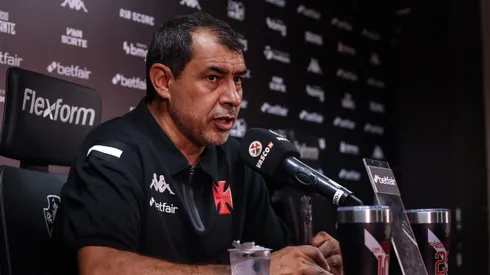 Fábio Carille, técnico do Vasco, em entrevista coletiva (Imagem: Dikran Sahagian/Vasco)