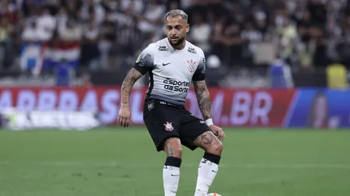 SP – SAO PAULO – 09/02/2025 – PAULISTA 2025, CORINTHIANS X SAO BERNARDO – Maycon jogador do Corinthians durante partida contra o Sao Bernardo no estadio Arena Corinthians pelo campeonato Paulista 2025. Foto: Marcello Zambrana/AGIF