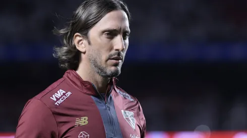 Luis Zubeldía técnico do São Paulo durante partida contra o Novorizontino no Morumbi pelo campeonato Paulista 2025.