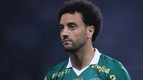 Felipe Anderson jogador do Palmeiras durante partida contra o Cruzeiro no estadio Arena Allianz Parque pelo campeonato Brasileiro A 2024.