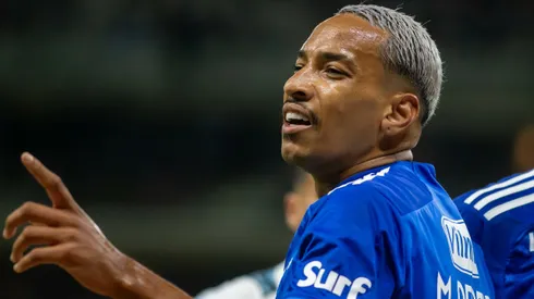 Matheus Pereira em jogo pelo Cruzeiro. Foto: Fernando Moreno/AGIF