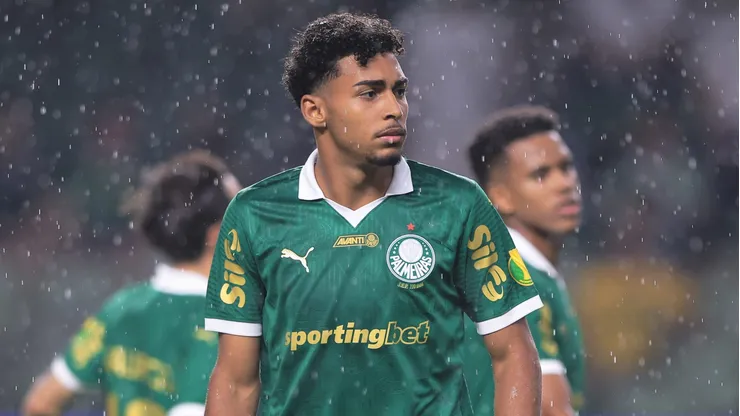 Luighi durante confronto contra Bragantino no Paulistão 2025.