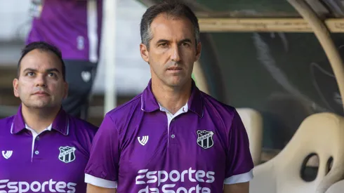 Leo Conde jogador do Ceara durante partida contra o Maracana no estadio Arena Castelao pelo campeonato Cearense 2025. Foto: Lucas Emanuel/AGIF