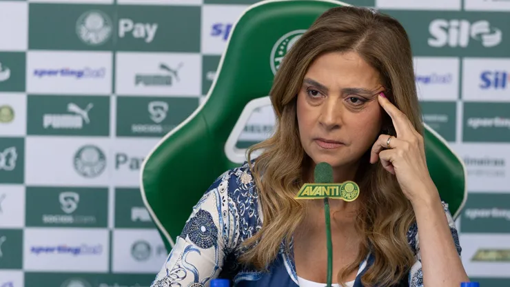 Leila Pereira detona Conmebol sobre ato racista sofrido por Luighi, jovem atacante do Palmeiras. Foto: Ettore Chiereguini/AGIF