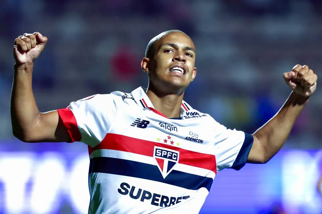 Ryan Francisco, atacante do São Paulo. Foto: Marcello Zambrana/AGIF