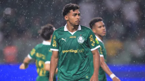 SP - SAO PAULO - 28/01/2025 - PAULISTA 2025, PALMEIRAS X BRAGANTINO - Luighi jogador do Palmeiras durante partida contra o Bragantino no estadio Arena Allianz Parque pelo campeonato Paulista 2025. Foto: Ettore Chiereguini/AGIF