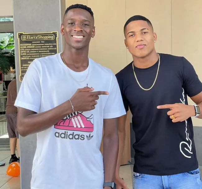 Luiz Henrique e Jonatas Santos. Foto: Arquivo Pessoal