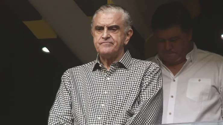 Petraglia durante confronto contra o Flamengo no Brasileirão 2024. Foto: Gabriel Machado/AGIF