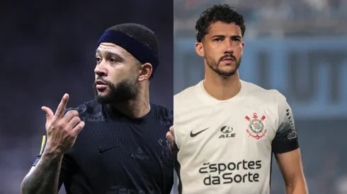 Garro fala sobre treta entre Depay e Gustavo Henrique (Imagem: Marcello Zambrana/AGIF / Robson Mafra/AGIF / Antenados)