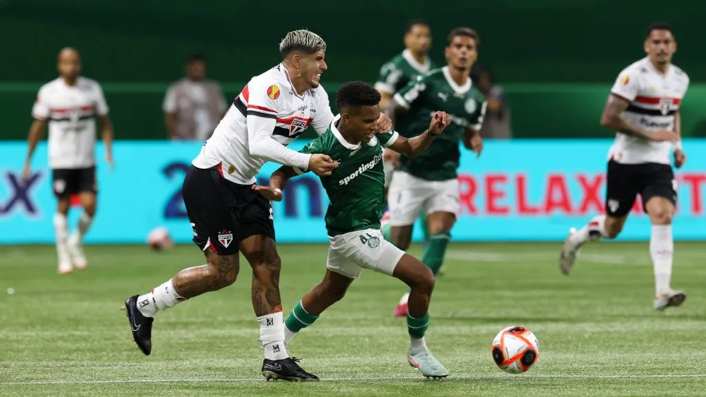 Palmeiras x São Paulo no Allianz Parque. (Foto: Cesar Greco/Palmeiras/by Canon)