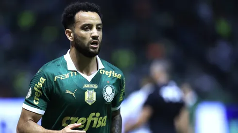 Felipe Anderson jogador do Palmeiras durante partida contra o Gremio no estadio Arena Allianz Parque pelo campeonato Brasileiro A 2024.