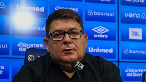 Dirigente mandou a real – Foto: Angelo Pieretti / GRÊMIO FBPA