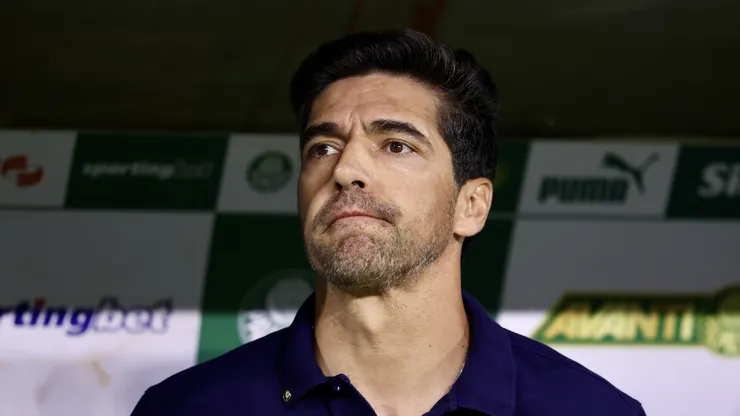 Abel Ferreira técnico do Palmeiras durante partida contra o Botafogo-SP no estádio Arena Allianz Parque pelo campeonato Paulista 2025. Foto: Marcello Zambrana/AGIF
