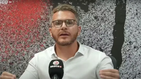 Felipe Carregal falou da 777 – Foto: Reprodução / Vasco TV