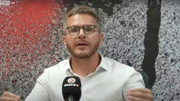Felipe Carregal falou da 777 - Foto: Reprodução / Vasco TV