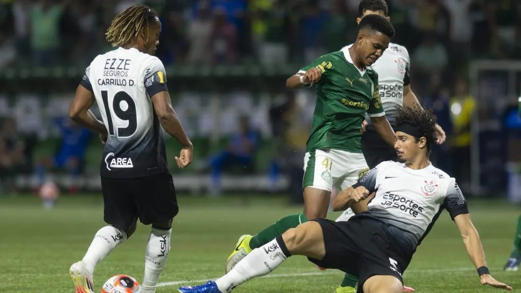 Palmeiras x Corinthians se enfrentam pela final do Campeonato Paulista 2025. Foto: Anderson Romao/AGIF