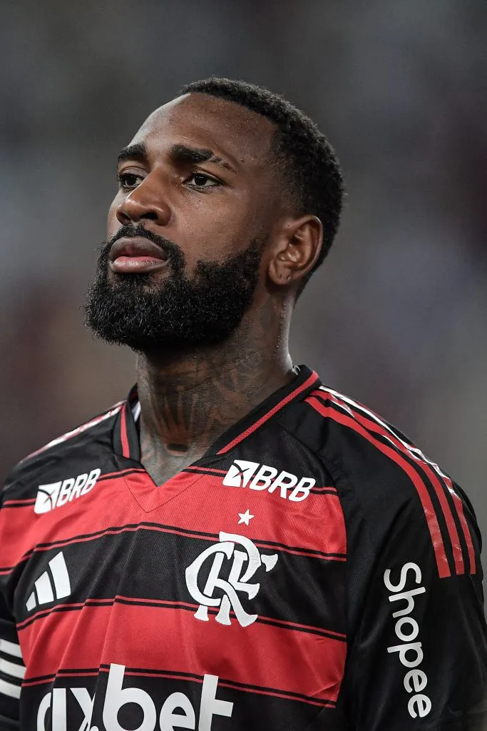 RJ – RIO DE JANEIRO – 12/03/2025 – CARIOCA 2025, FLUMINENSE X FLAMENGO – Gerson jogador do Flamengo durante partida contra o Fluminense no estadio Maracana pelo campeonato Carioca 2025. Foto: Thiago Ribeiro/AGIF