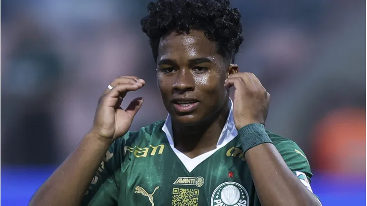 Endrick no Palmeiras - Alexandre Schneider/Getty Images