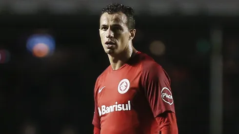 Leandro Damião durante confronto entre Internacional x São Paulo no Brasileirão 2018.