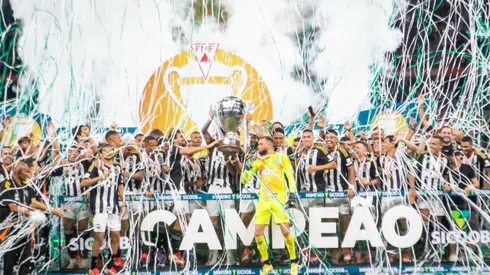 Atlético-MG campeão do Campeonato Mineiro 2025. Foto: Fernando Moreno/AGIF