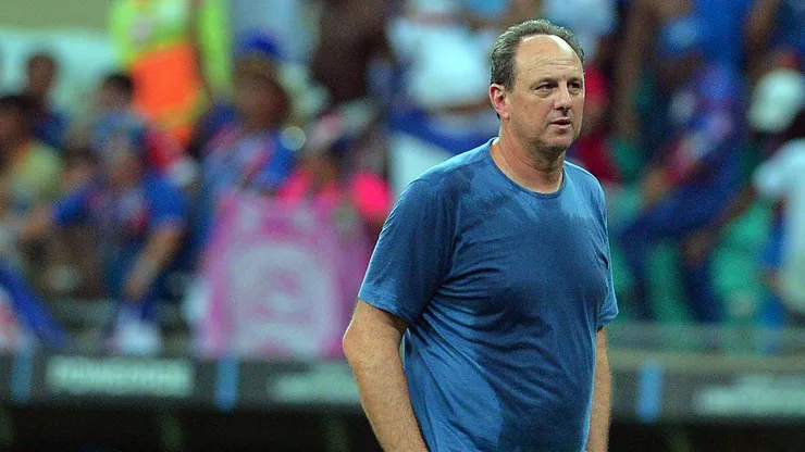 BA - SALVADOR - 13/03/2025 - COPA LIBERTADORES 2025, BAHIA X BOSTON RIVER - Rogerio Ceni, tecnico do Bahia durante partida contra o Boston River no estadio Arena Fonte Nova pelo campeonato Copa Libertadores 2025. Foto: Walmir Cirne/AGIF