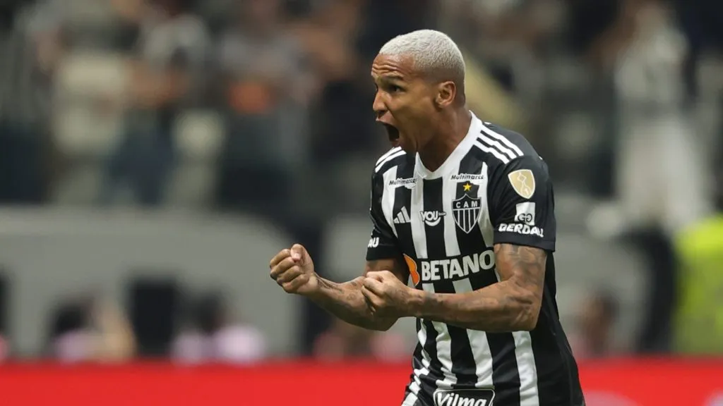 Deyverson, quando atuava no Atlético-MG.  Foto: Gilson Lobo/AGIF
